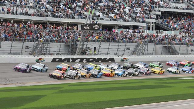 NASCAR drivers at Daytona International Speedway