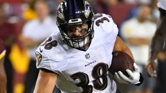 Baltimore Ravens tight end Ben Mason