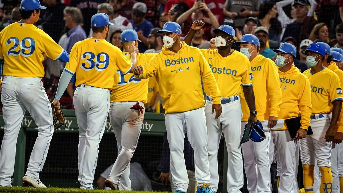 Red Sox unveil yellow jerseys as part of 'City Connect' venture