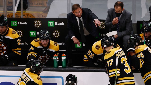 Boston Bruins Head Coach Bruce Cassidy