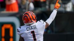 Cincinnati Bengals receiver Ja'Marr Chase
