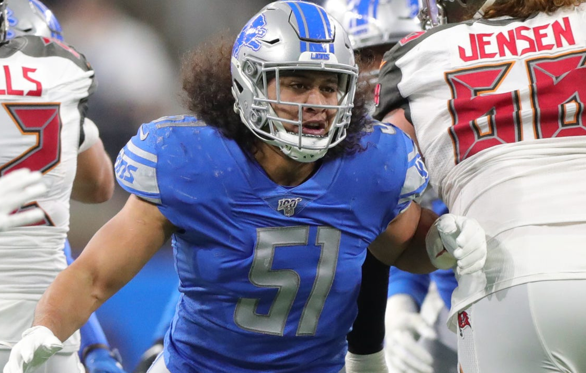 Yep, ex-Lions LB Jahlani Tavai really is signing with New England's  practice squad 