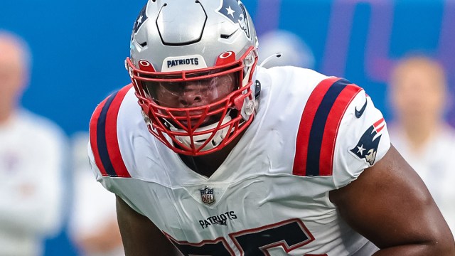 New England Patriots offensive tackle Justin Herron