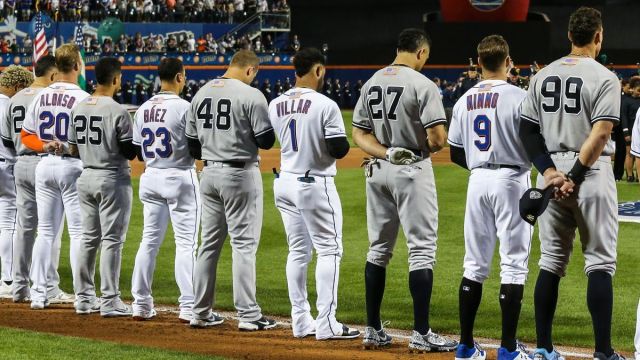 New York Yankees, Mets players on 9/11