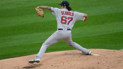 Boston Red Sox pitcher Connor Seabold