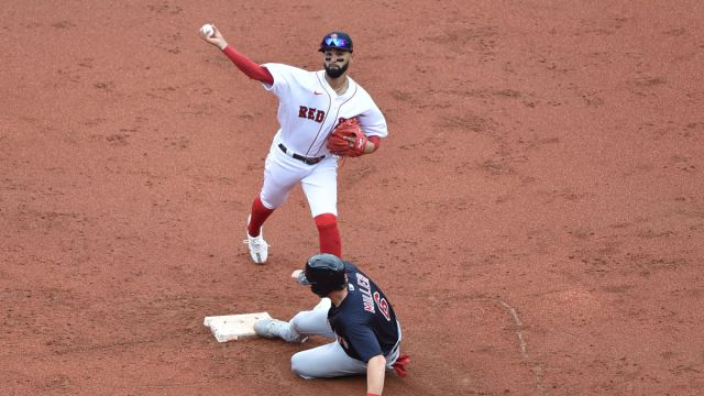 Boston Red Sox shortstop Jonathan Arauz