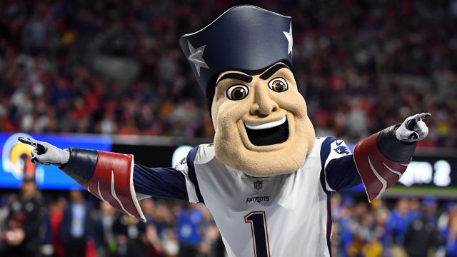 New England Patriots Mascot