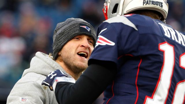 New England Patriots coach Steve Belichick and quarterback Tom Brady