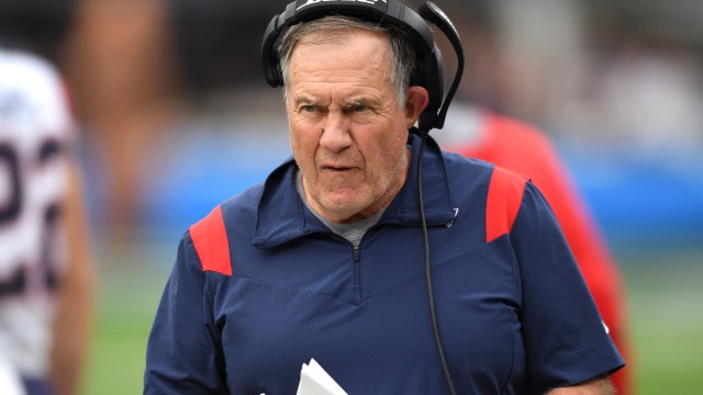 New England Patriots head coach Bill Belichick