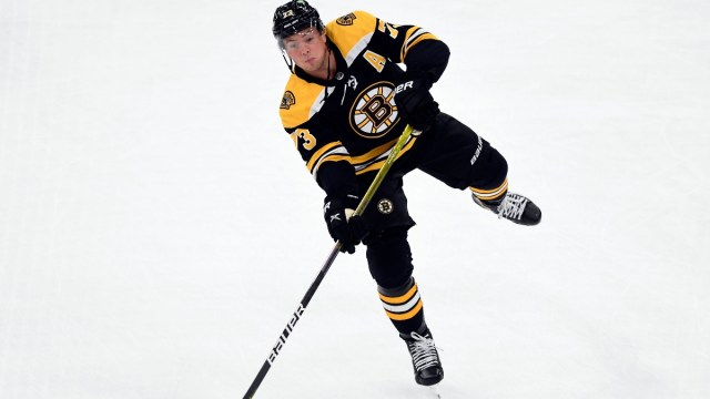 Boston Bruins defenseman Charlie McAvoy