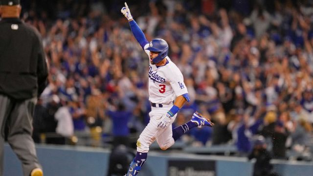 Los Angeles Dodgers outfielder Chris Taylor