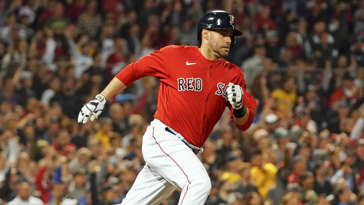 J.D. Martinez shared an update on his ankle