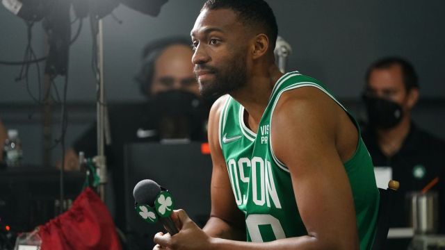 Boston Celtics forward Jabari Parker