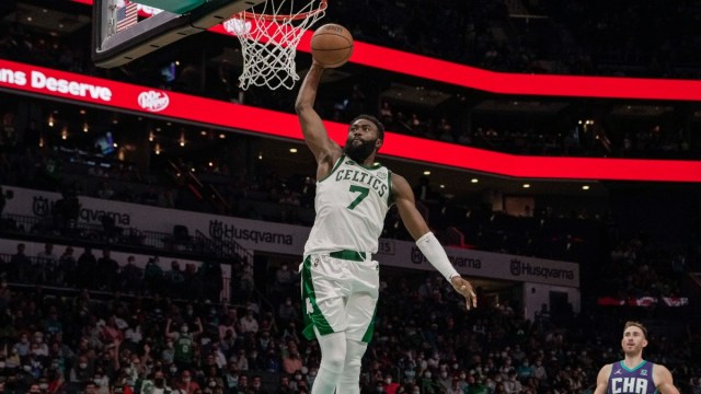 Boston Celtics guard Jaylen Brown
