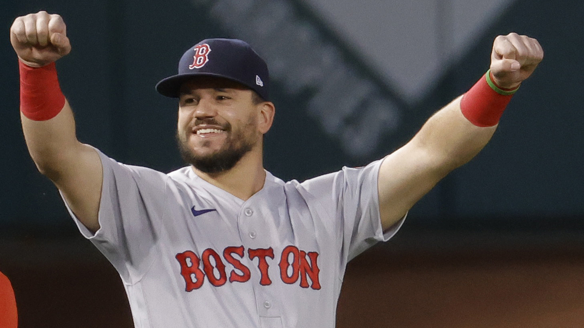 Kyle Schwarber So Happy He’s Speechless After Red Sox Make Playoffs
