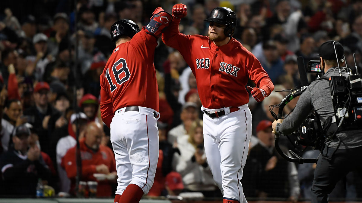 Christian Arroyo lightened up tense Red Sox clubhouse by joking he