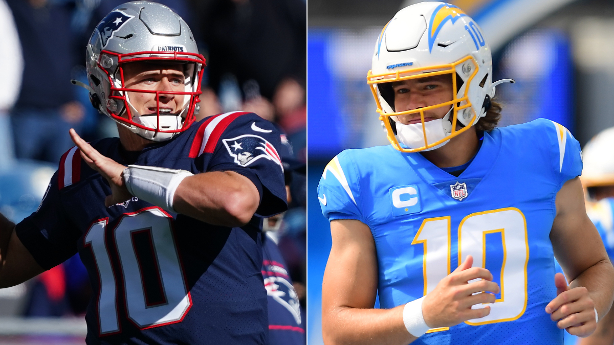 Justin Herbert vs. Mac Jones: Who Will Throw for More Yards in AFC Matchup