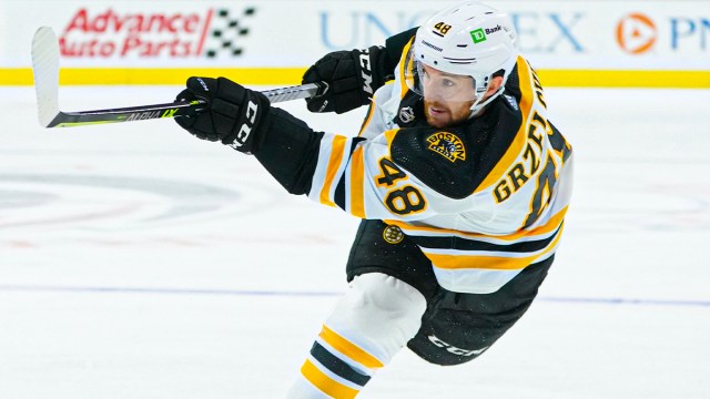 Boston Bruins defensemen Matt Grzelcyk