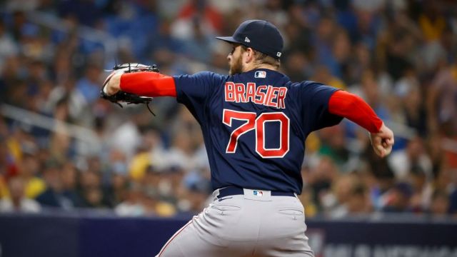 Red Sox reliever Ryan Brasier
