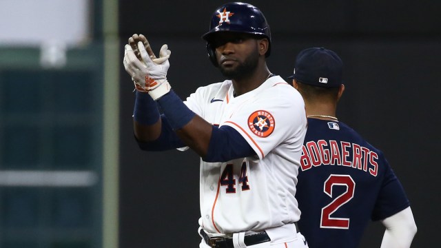 Houston Astros designated hitter Yordan Alvarez