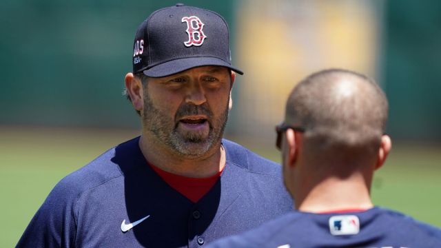 Boston Red Sox game planning coordinator Jason Varitek