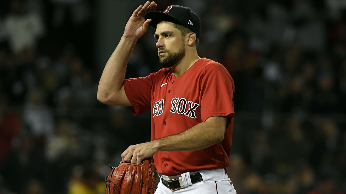 Jersey snafu snags Red Sox pitcher Nathan Eovaldi, catcher