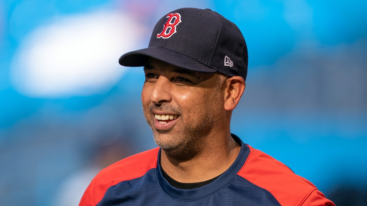 Alex Cora shares 3-word reaction to Red Sox' lucky charm after