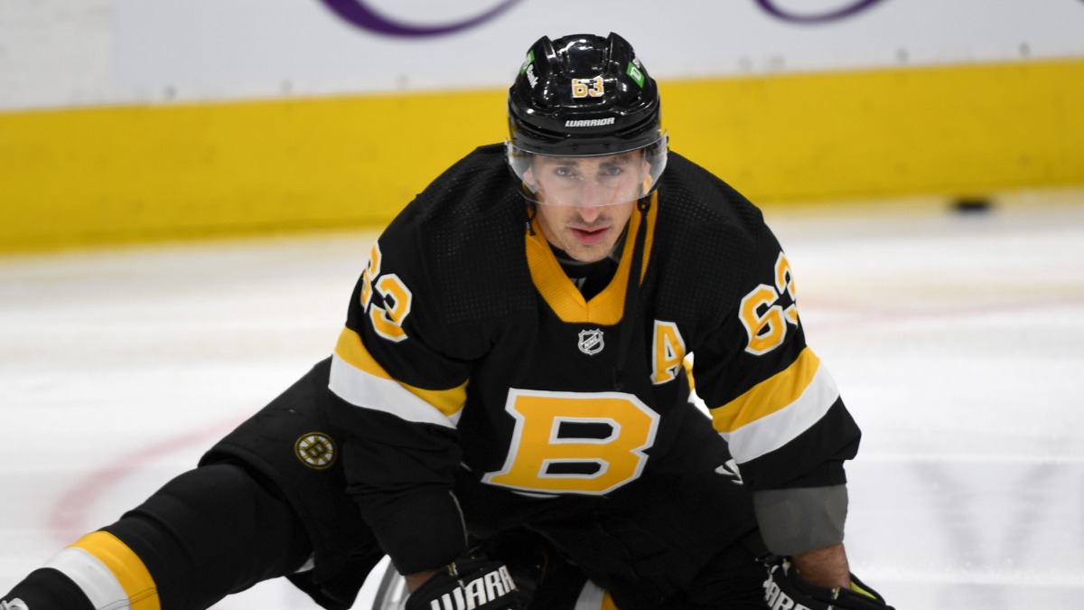 Here's What Brad Marchand Said About Glove Throw From Artemi Panarin