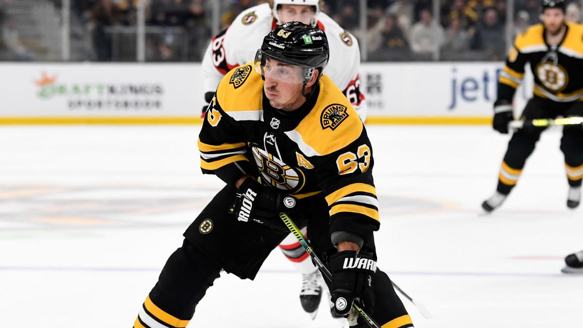 Brad Marchand Keeps Rolling In Bruins 3-2 Win Against Senators