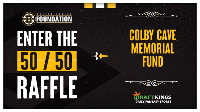Bruins Raffle - Colby Cave Memorial Fund