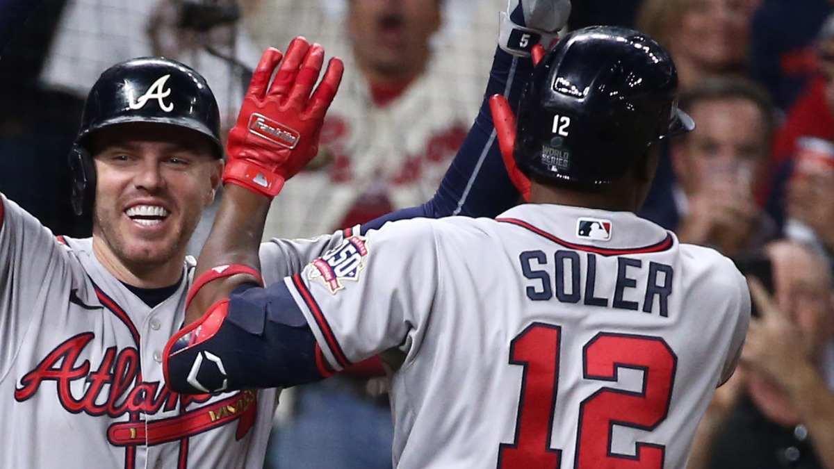 Jorge Soler CRUSHES 3-Run Home Run To Give Braves The Lead