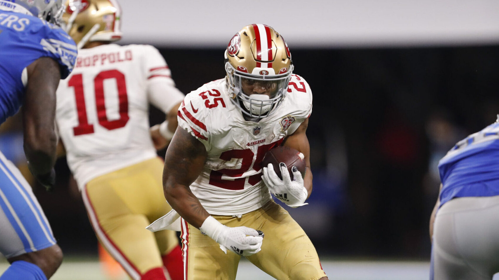 Niners rookie RB Elijah Mitchell (finger) inactive vs. Jaguars