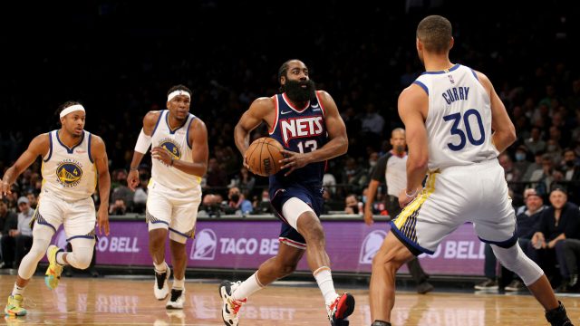 NBA: Golden State Warriors at Brooklyn Nets