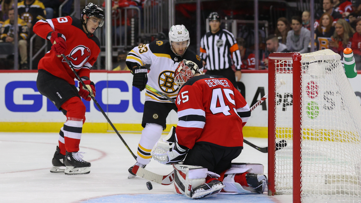 Watch Brad Marchand Score Back-To-Back Goals For Bruins Vs. Devils