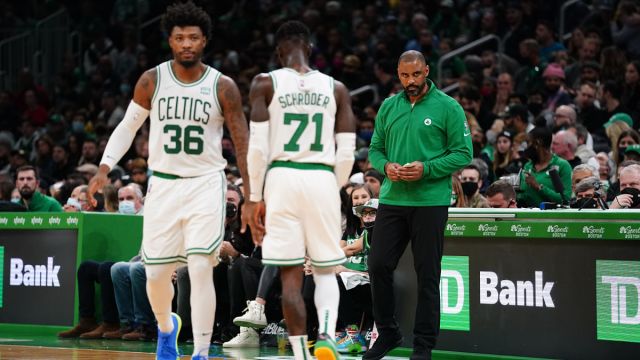 Boston Celtics head coach Ime Udoka