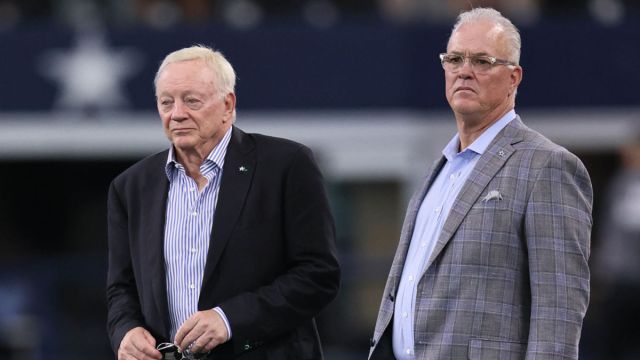 Dallas Cowboys owner Jerry Jones, Stephen Jones