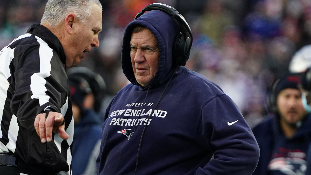 Bill Belichick Credits Bills' Josh Allen For Evading Patriots Pass Rushers