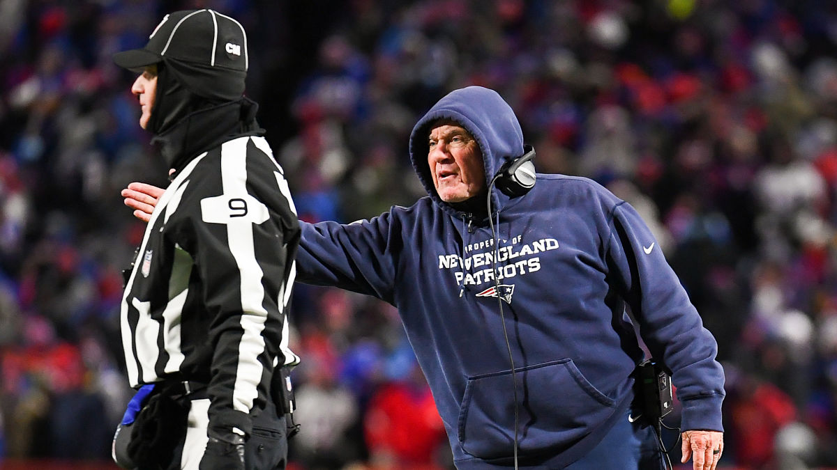 Patriots' Bill Belichick: 'I don't understand why T.Y. Hilton wasn't  ejected' for pushing official in Dugger-Pittman fight 