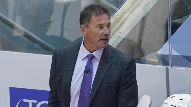 Boston Bruins head coach Bruce Cassidy