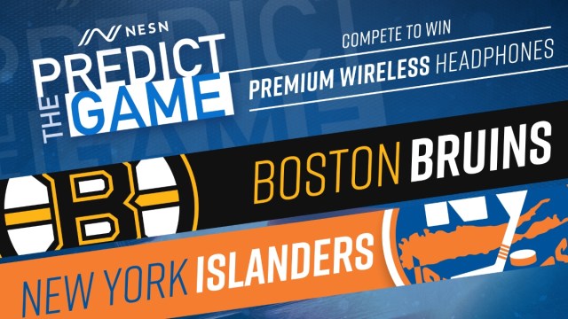 Bruins-Islanders "Predict The Game"
