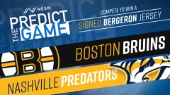 Bruins-Predators 'Predict The Game'