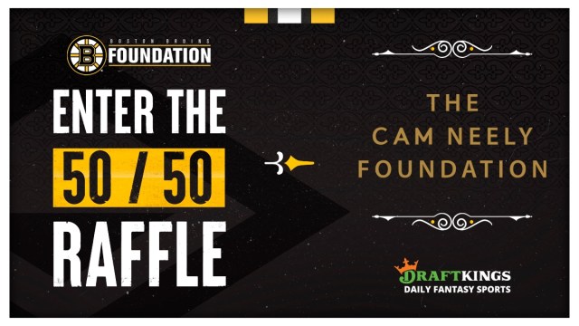 Bruins Raffle to benefit The Cam Neely Foundation