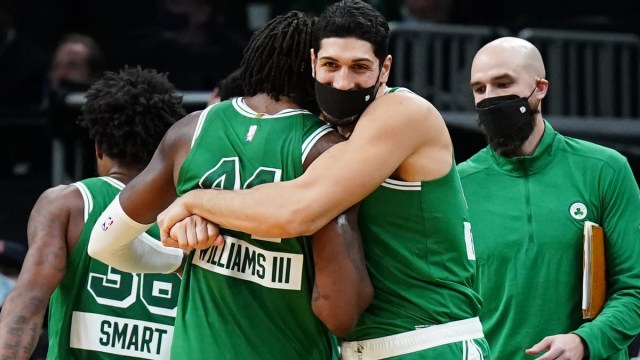 Boston Celtics center Enes Freedom