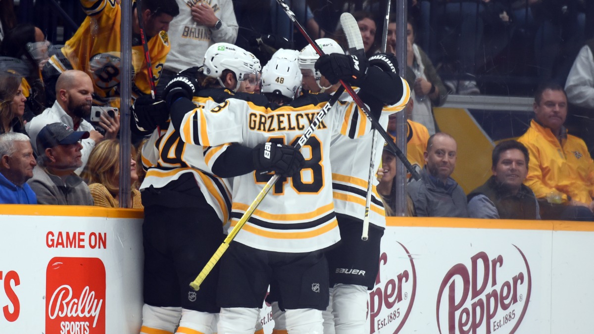 Bruins Wrap: Late Goal From Matt Grzelcyk Gives Boston Win Vs. Oilers