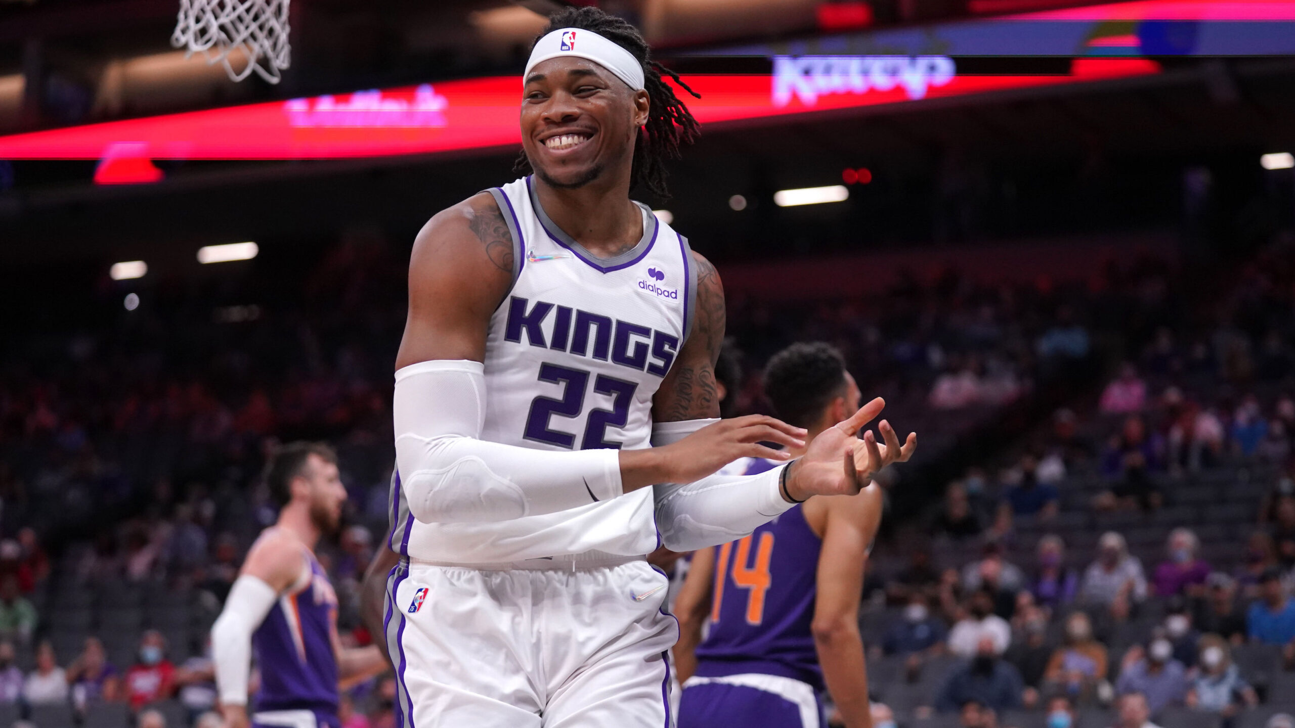 Richaun Holmes to miss two games with an eye injury