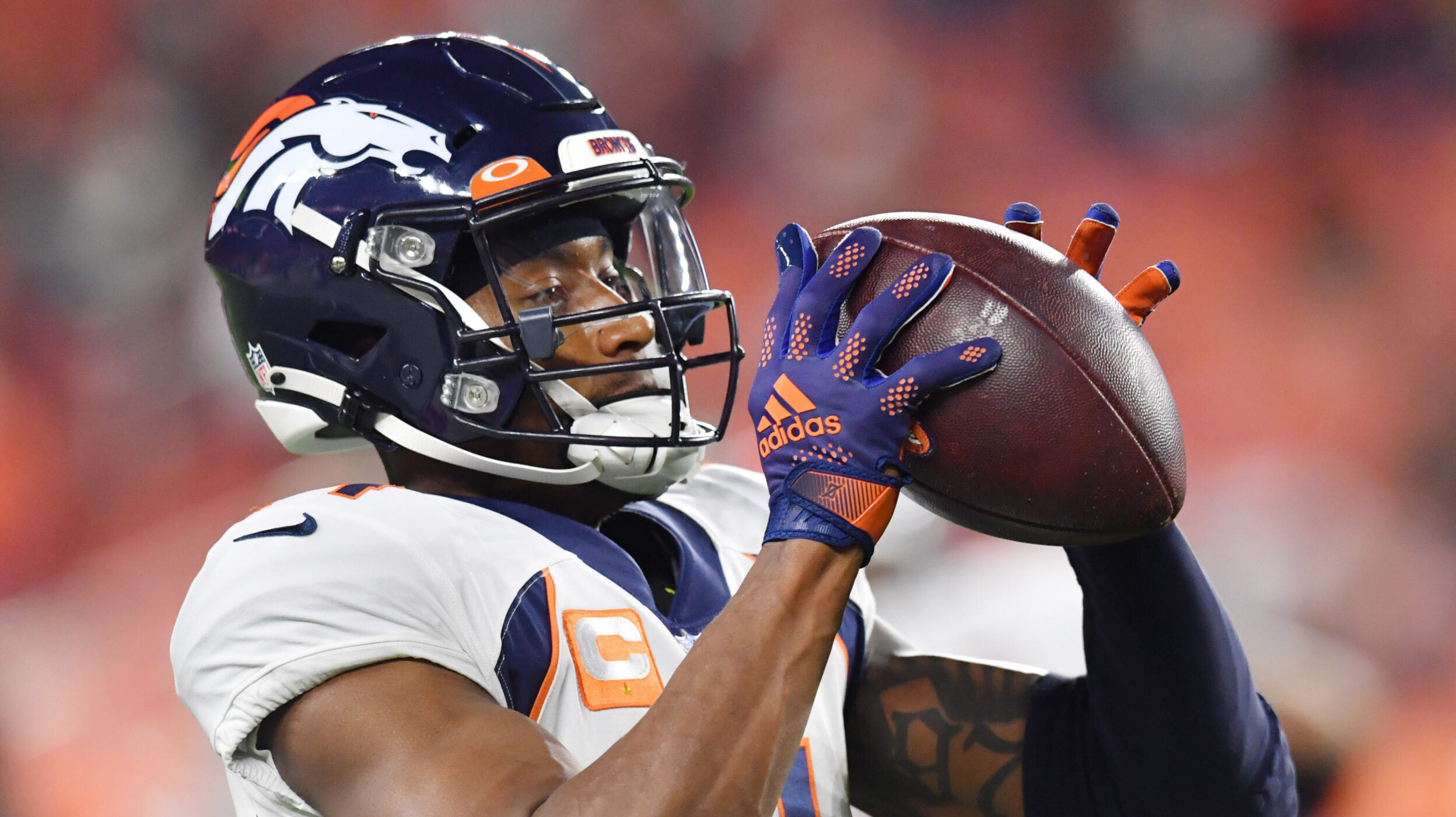 Courtland Sutton player props odds, tips and betting trends for Week 1, Broncos vs. Seahawks