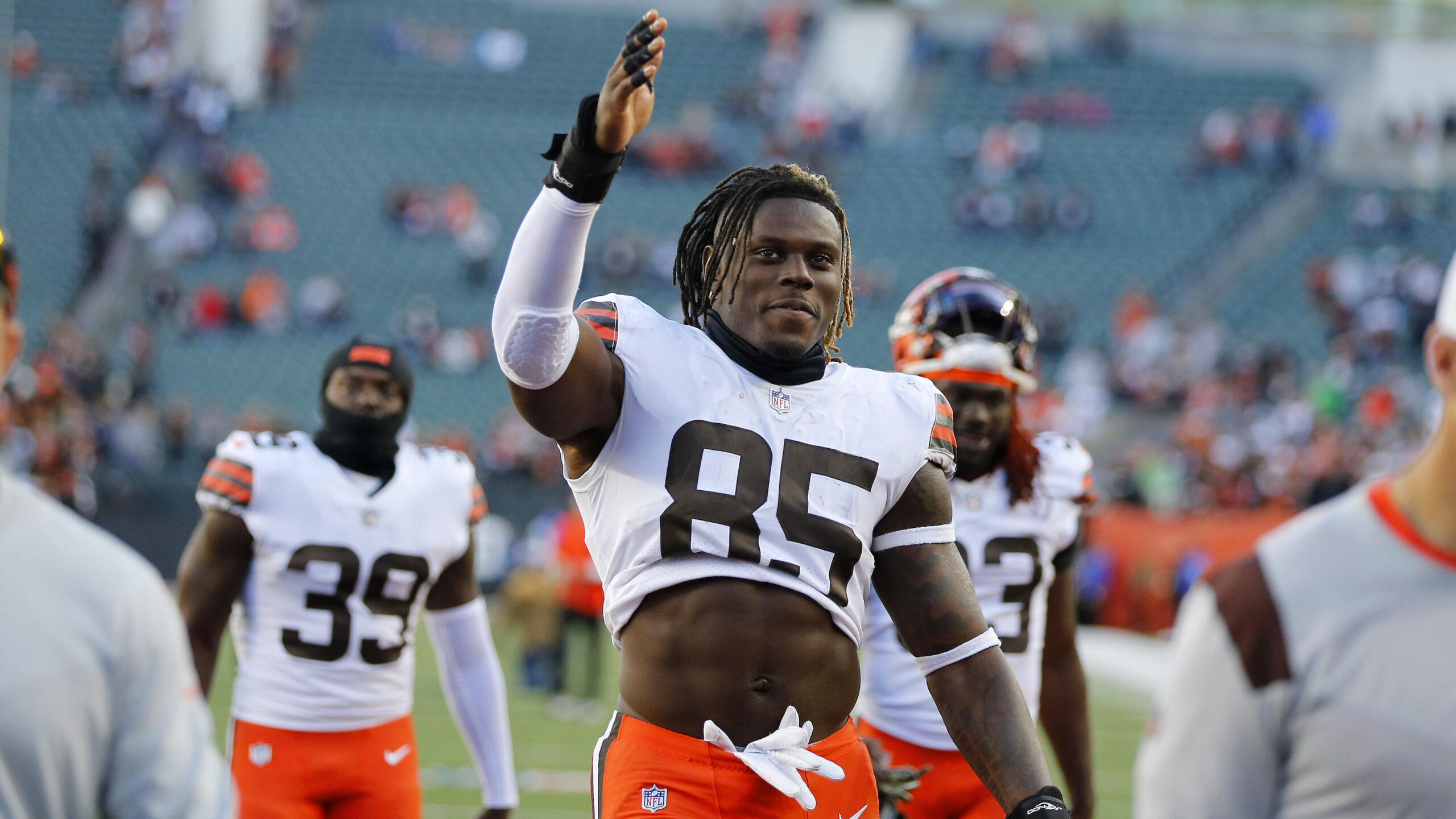 David Njoku player props odds, tips and betting trends for Week 1