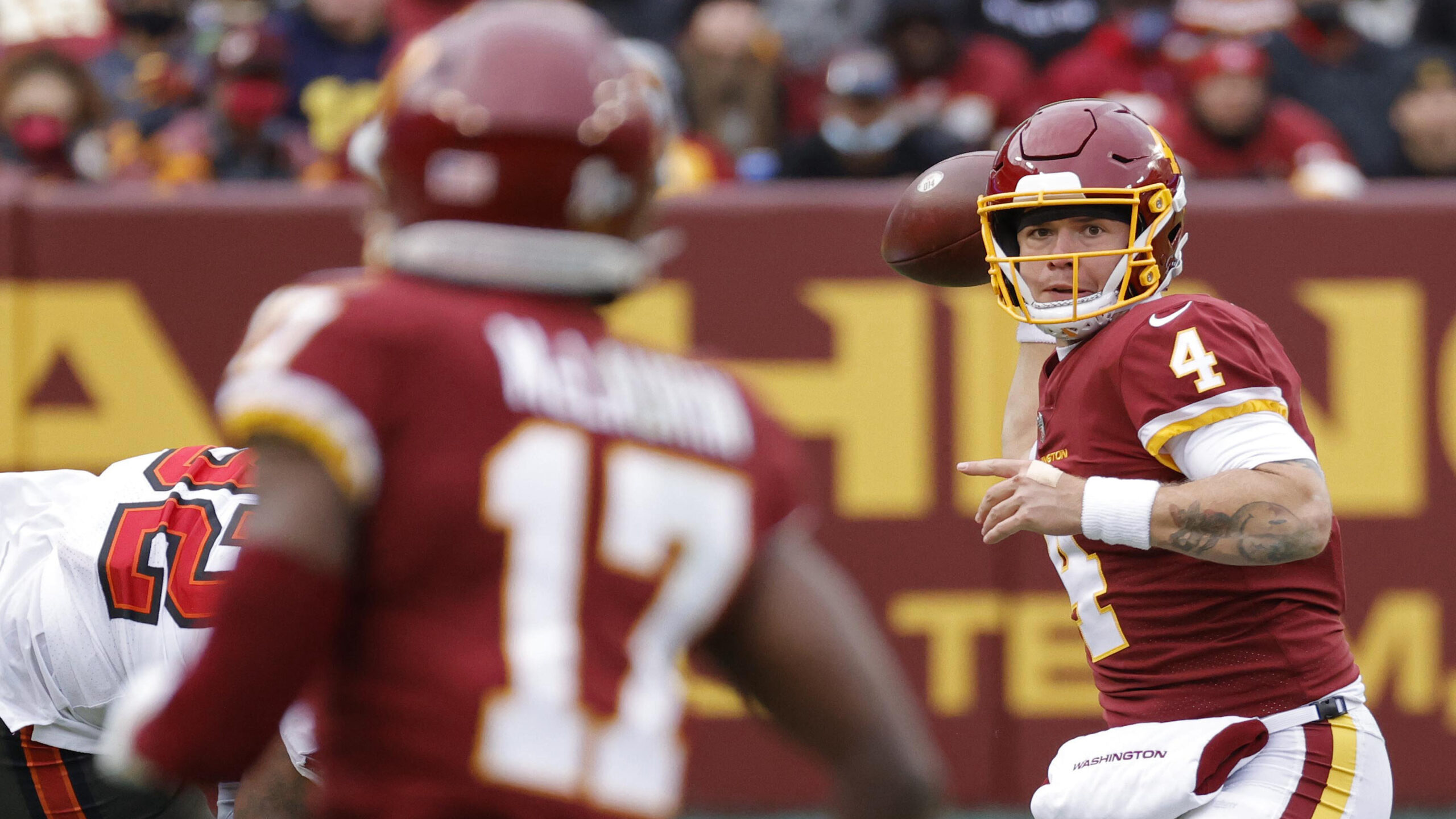 Washington's Taylor Heinicke, Terry McLaurin injured with Eagles up next –  NBC Sports Philadelphia