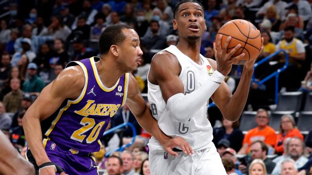 NBA: Los Angeles Lakers at Oklahoma City Thunder