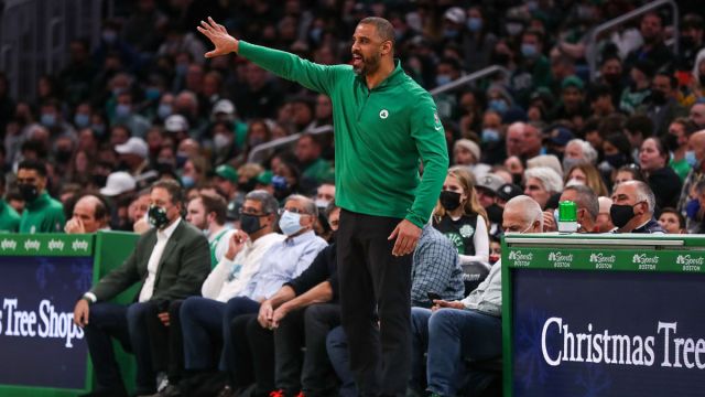 Boston Celtics head coach Ime Udoka